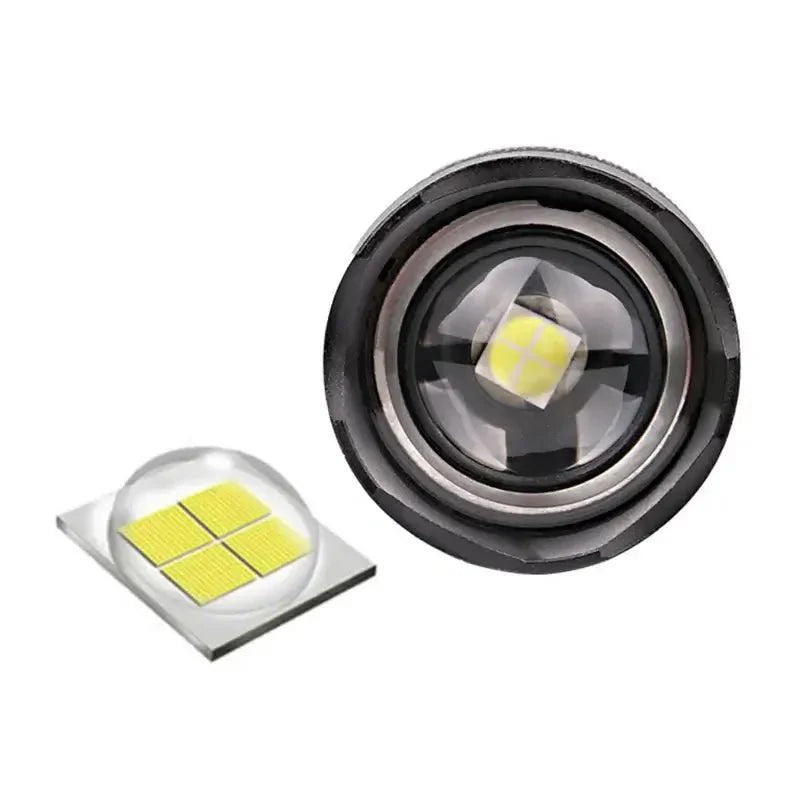 Bright 90000 Lumens LED Flashlight