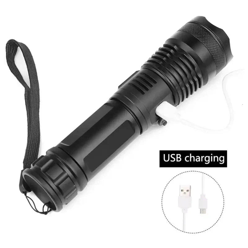 Bright 90000 Lumens LED Flashlight