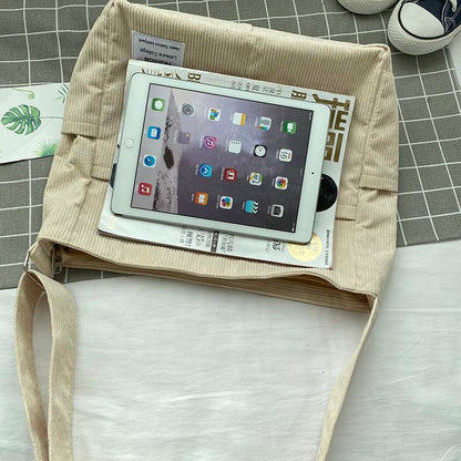 Versatile Canvas Crossbody Bag – Durable Daily Shoulder Bag