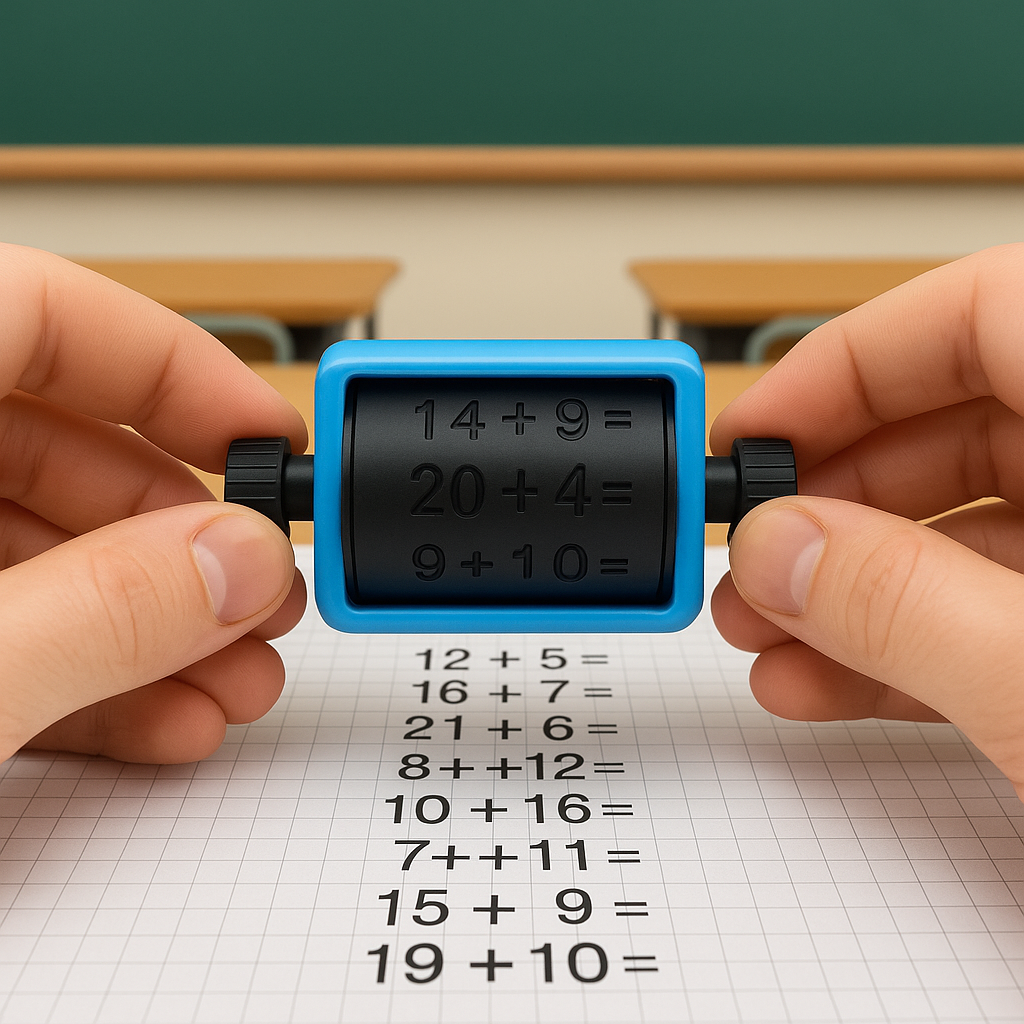 Educational Math Quiz Roller