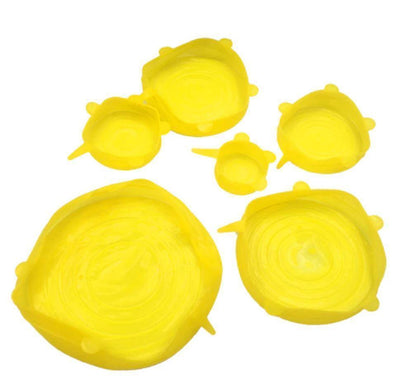 Fesara | Airtight Silicone Kitchen Storage Lids (6 Pack)