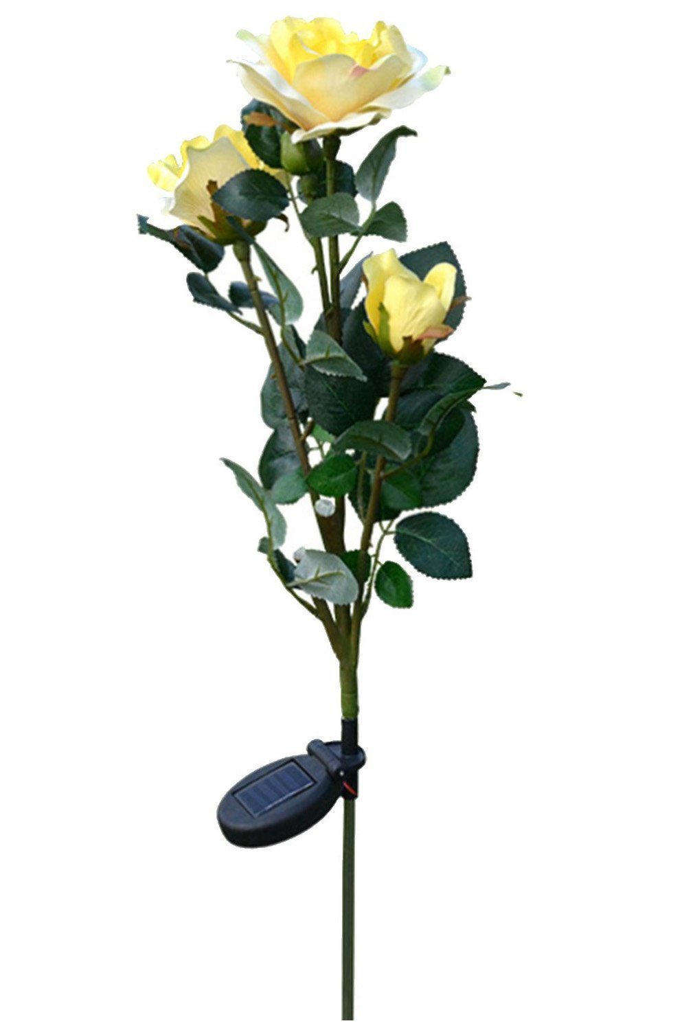 Colorful Solar Powered Rose Lights