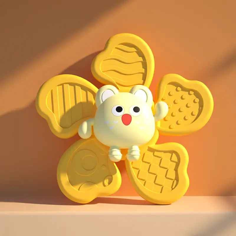 Fun Baby Bath Time Toys with Suction Cups - 3 Pack
