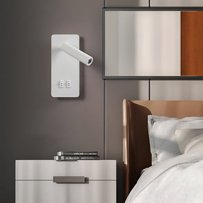 Flexible LED Wall Sconce - Adjustable Rotating Light Fixture
