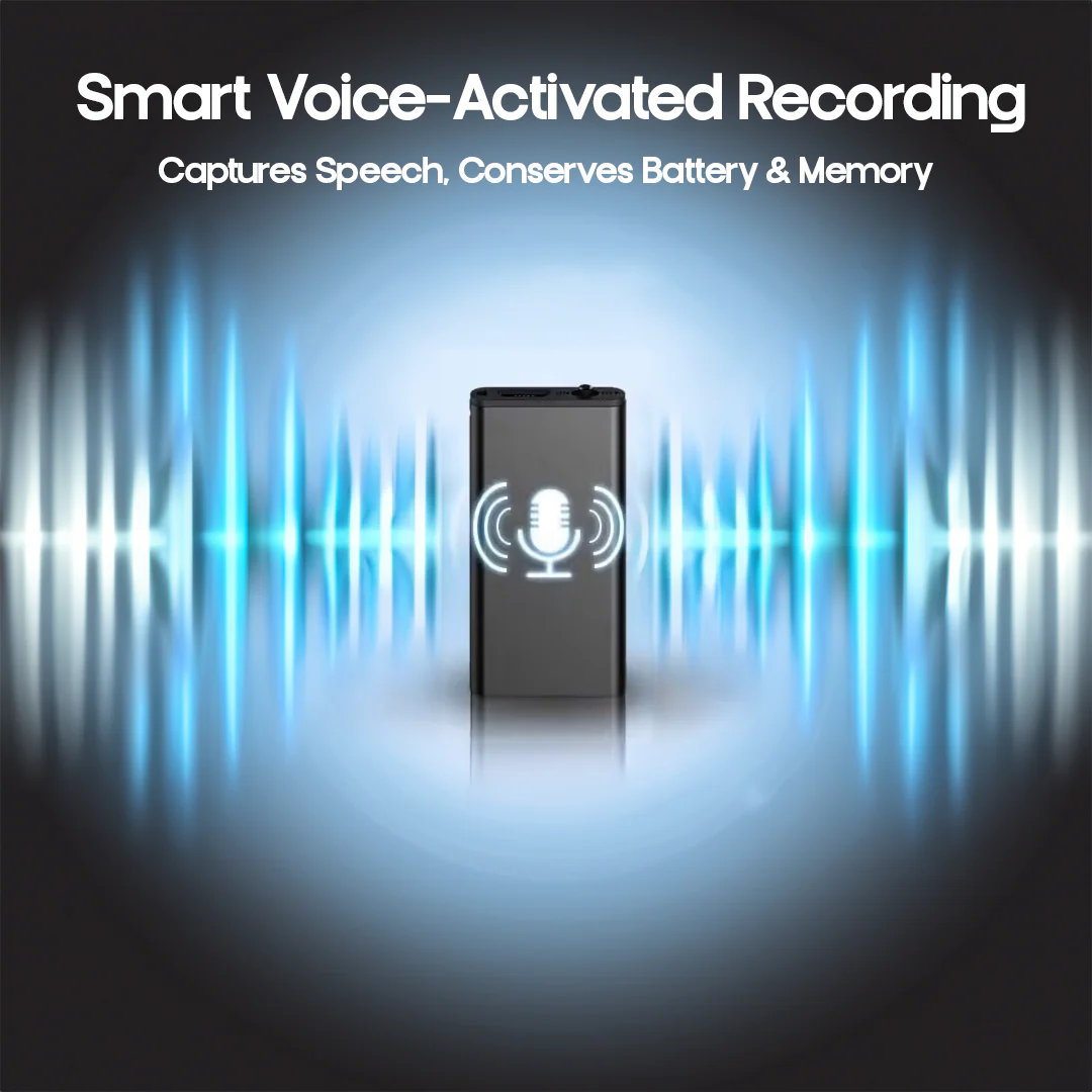 Small Voice Activated Audio Recorder