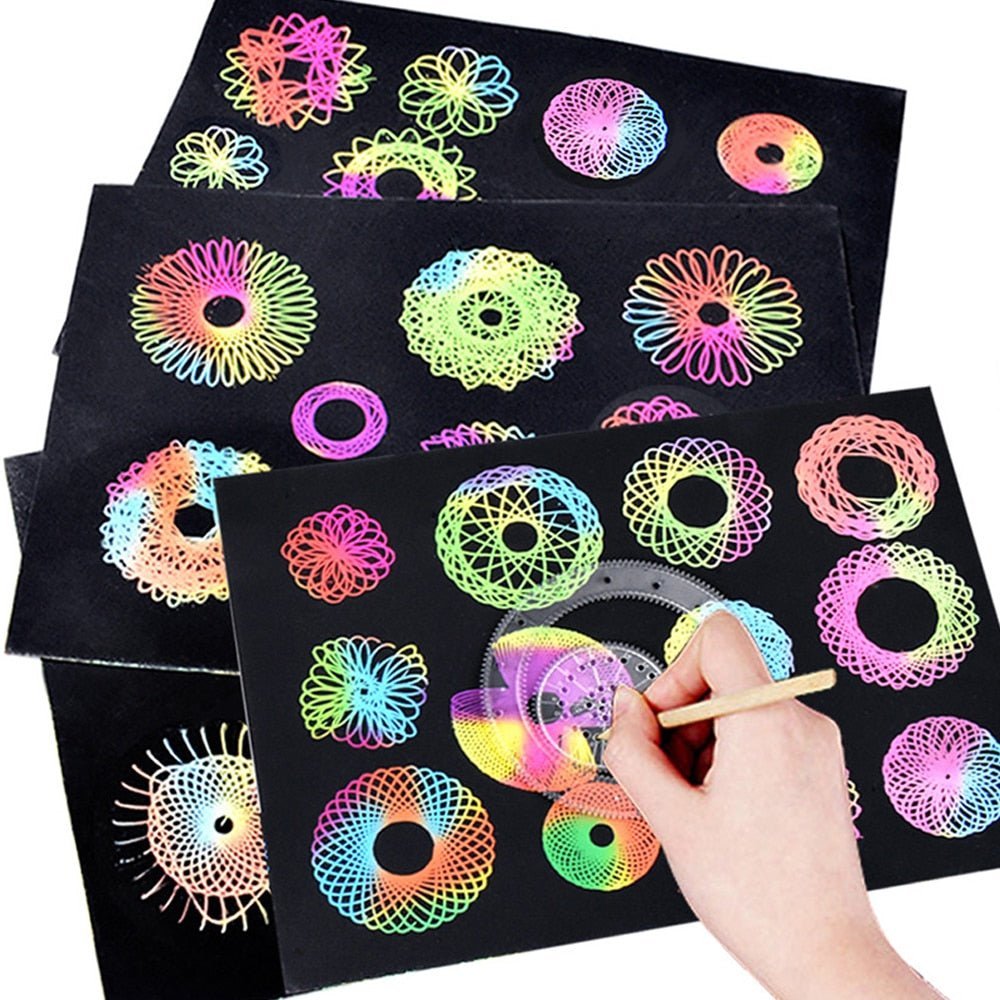 Fesara Spirograph Art Kit - Precise Creative Fun