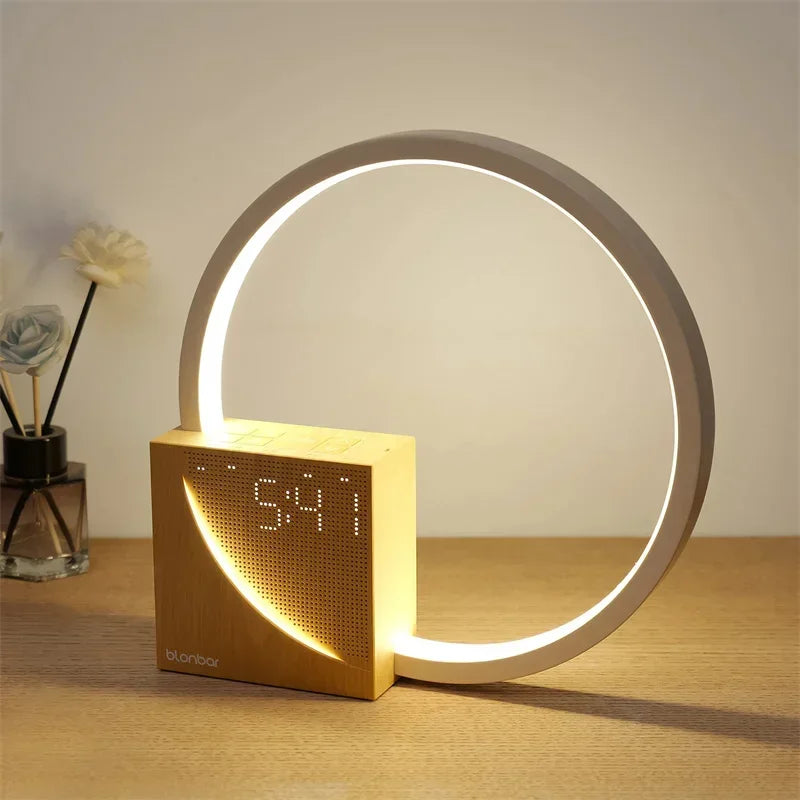 Bright LED Digital Alarm Clock with Touch Control