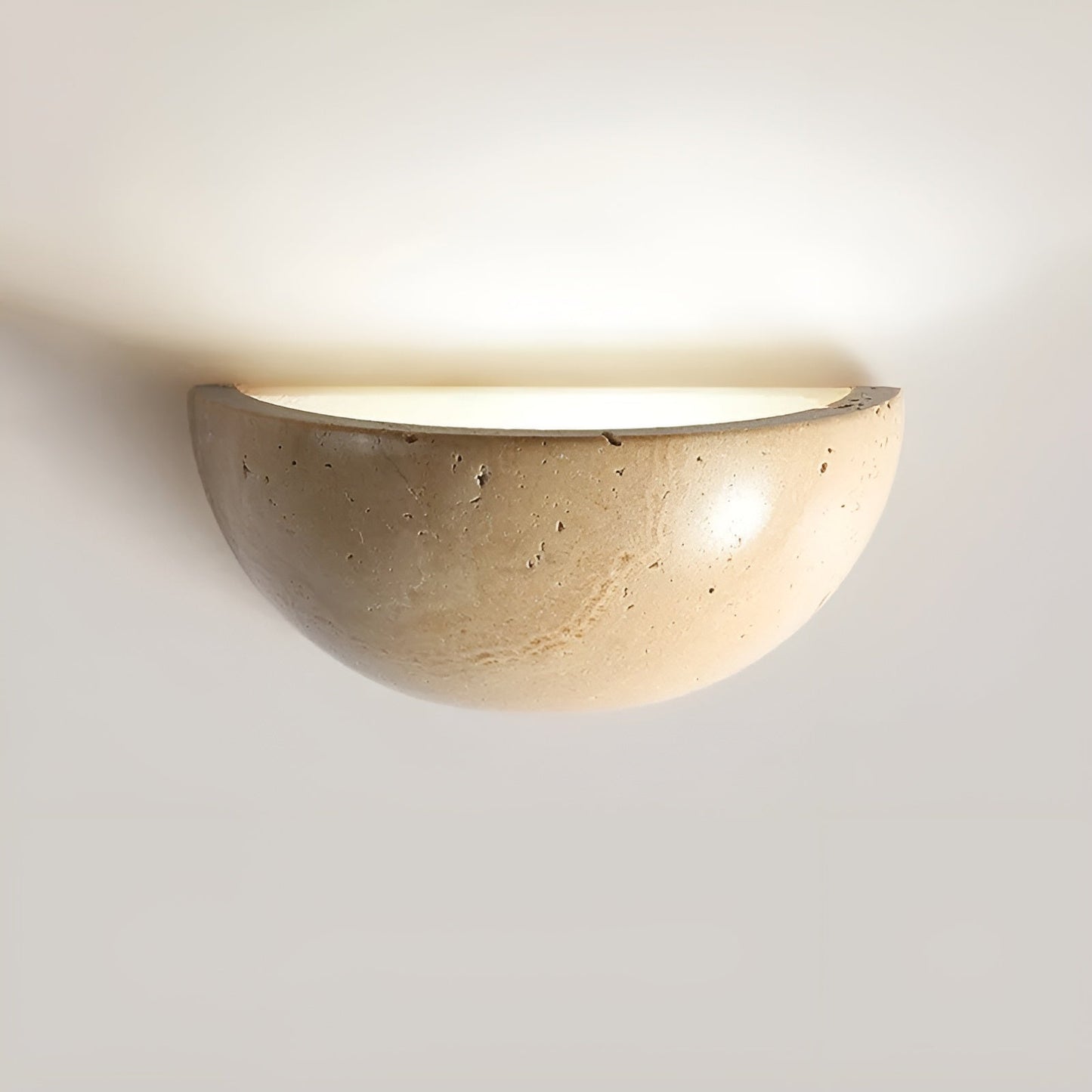 Soft Half Round LED Wall Light - Fesara