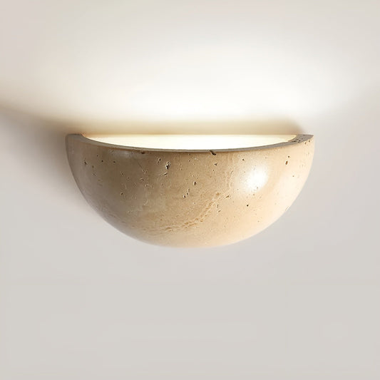 Soft Half Round LED Wall Light - Fesara