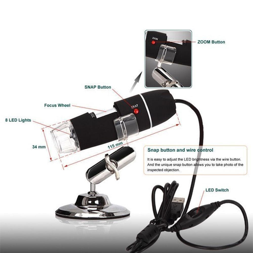High Definition Zoom Digital Microscope Camera