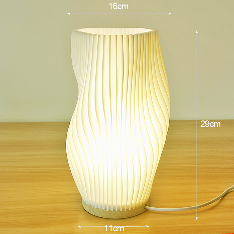 Classic Soft Shade Table Lamp - Fesara